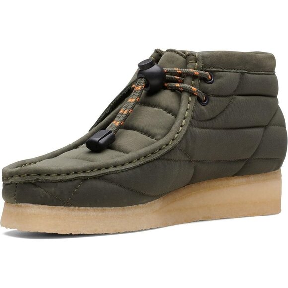 Clarks Originals Other - Clarks Originals Mens Wallabee Moccasin Boots Green Casual Size 13 EU 47 UK 12